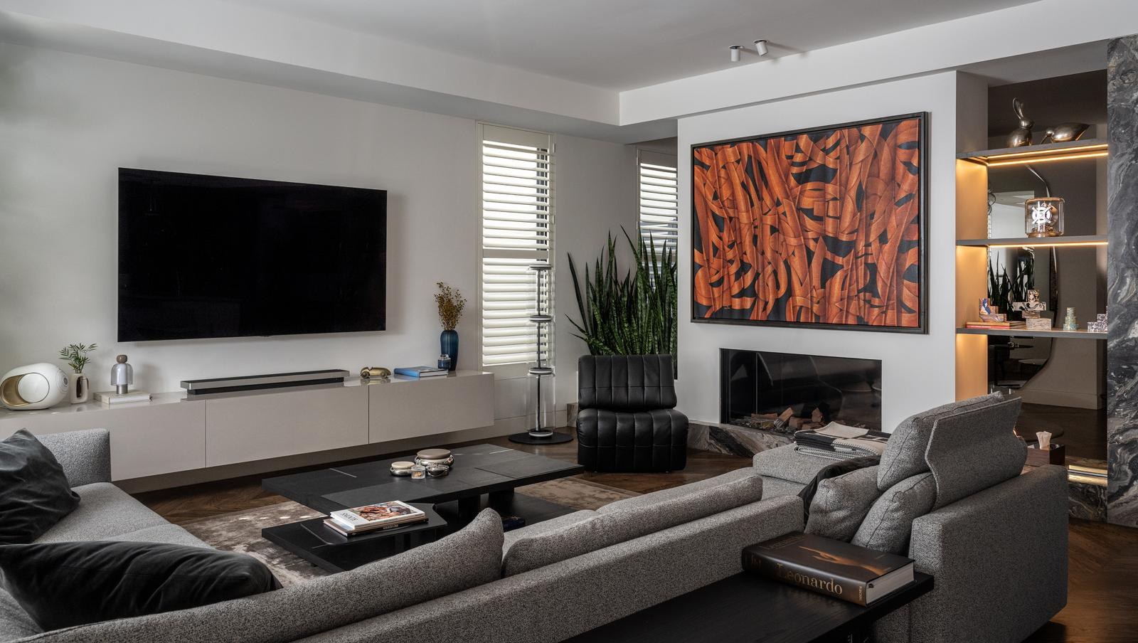 Balwyn North Residence — living room