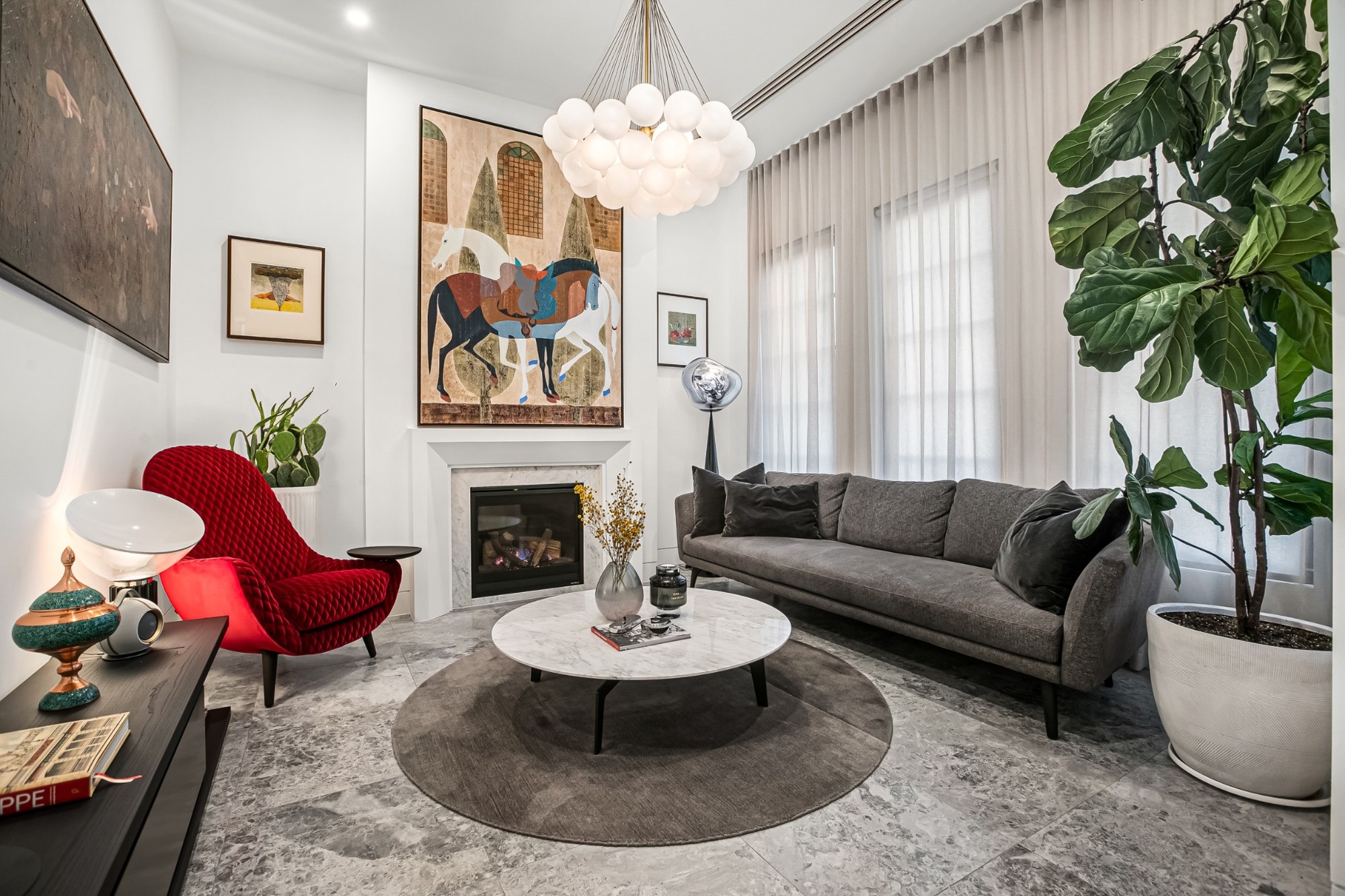 Bulleen Residence — formal living room
